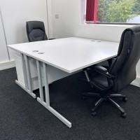 Rayleigh desks with Wellington desks